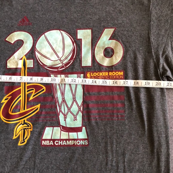 Adidas 2016 Cleveland Cavs NBA Champs T-Shirt - Picture 3 of 7